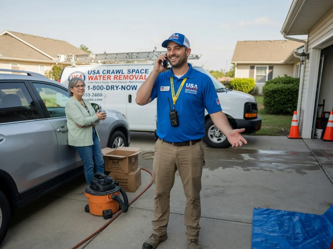Crawl Space Water Removal Honobia, OK FAQs